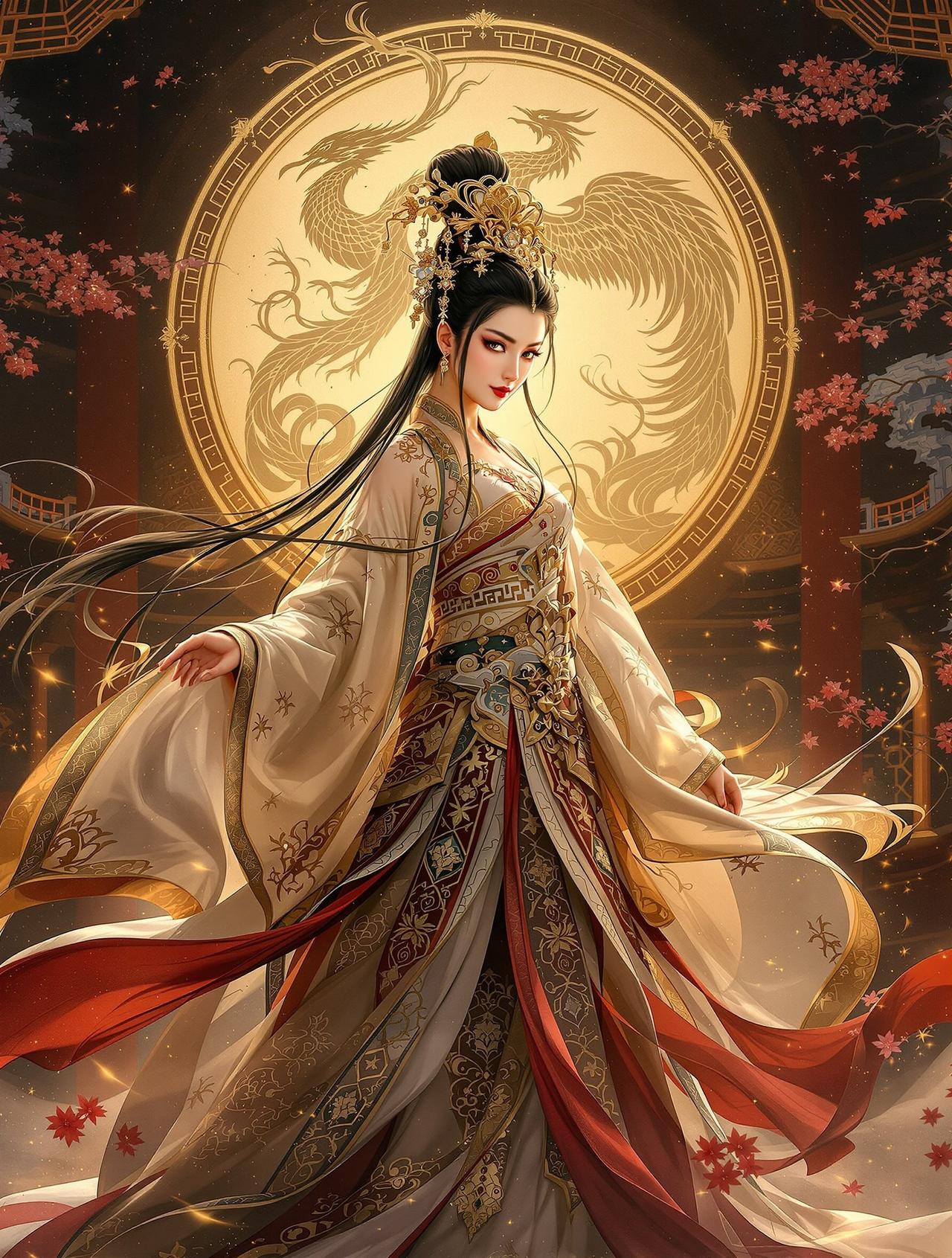 日漫网站 - 凤鸣九天，古装玄幻题材短剧，凤凰神女转世为人间公主，在宫廷权谋与天命轮回中，她以智慧和勇气守护家国，谱写一曲九天之歌。